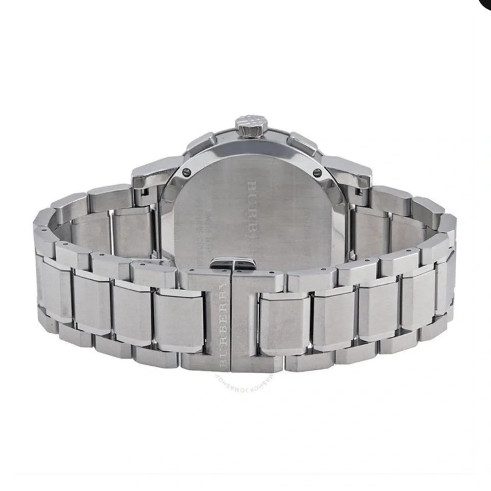 Burberry Silver Watch - The City Blue - Picture 9 of 16